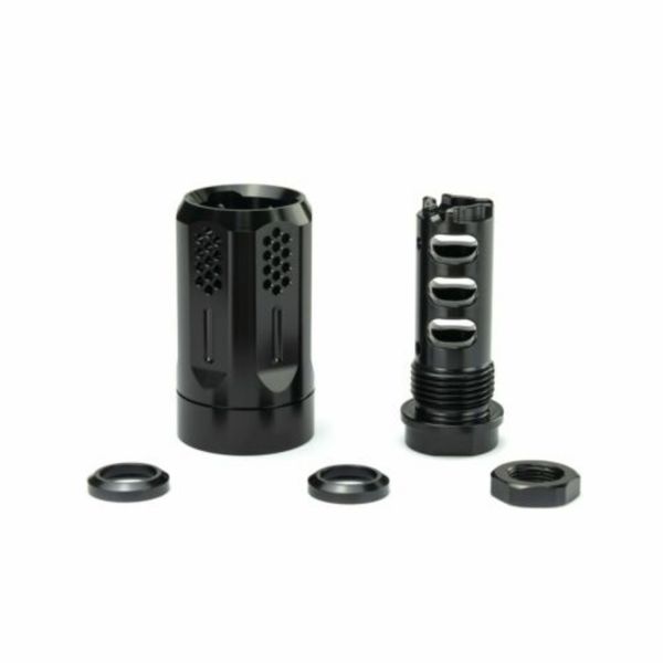 solvent trap compensatorinnovative steel 1/2x28 or 5/8x24 muzzle brake 1-3/16x16 outer sleeve washer nut
solvent trap compensatorinnovative steel 1/2x28 or 5/8x24 muzzle brake 1-3/16x16 outer sleeve washer nut