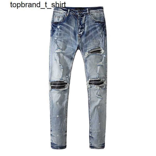 men's jeans desigenr men's with holes washed beggar's worn slim casual jeans men's fashion streetwear pants, Blue
men's jeans desigenr men's with holes washed beggar's worn slim casual jeans men's fashion streetwear pants, Blue
