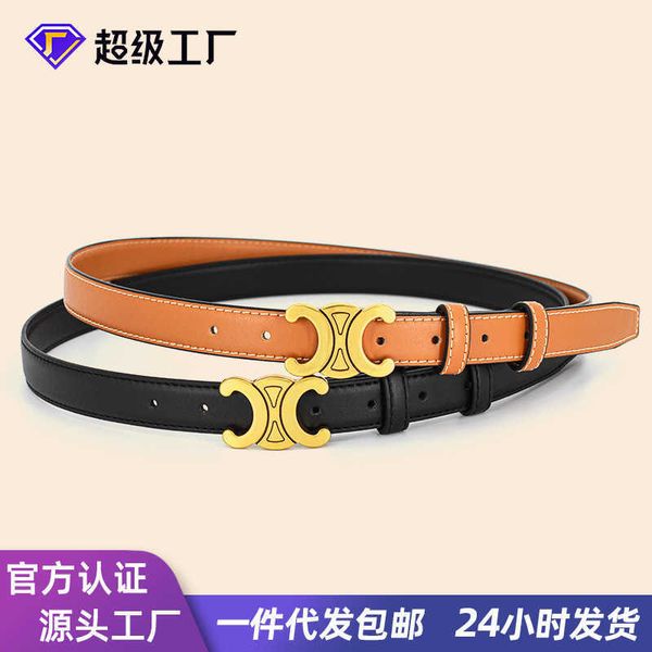 belts belt double c triumphal arch women's smooth buckle leather fashionable and versatile trouser belt, Black;brown
belts belt double c triumphal arch women's smooth buckle leather fashionable and versatile trouser belt, Black;brown