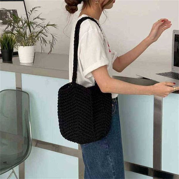 handbags outlet heat leather hollowed out large capacity knitted mesh simple leisure one shoulder tote bag wool women's bag
handbags outlet heat leather hollowed out large capacity knitted mesh simple leisure one shoulder tote bag wool women's bag