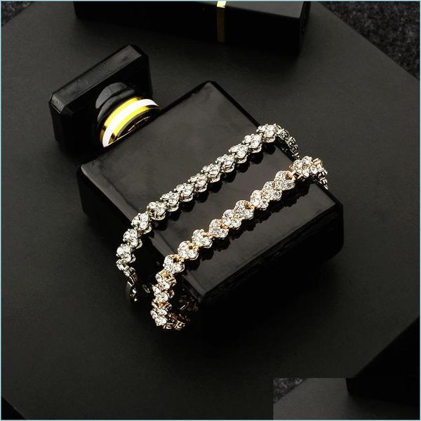 charm bracelets zircon bracelet sier bracelets fine jewelry gift vintage luxury crystal drop delivery dhziu, Golden;silver
charm bracelets zircon bracelet sier bracelets fine jewelry gift vintage luxury crystal drop delivery dhziu, Golden;silver