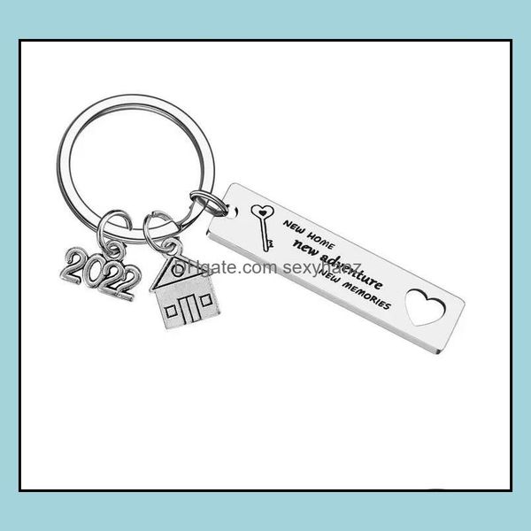 key rings stainless steel housewarming key chain pendant family love keychains creative house lage decoration ring drop delivery jewe dhrlw, Slivery;golden
key rings stainless steel housewarming key chain pendant family love keychains creative house lage decoration ring drop delivery jewe dhrlw, Slivery;golden