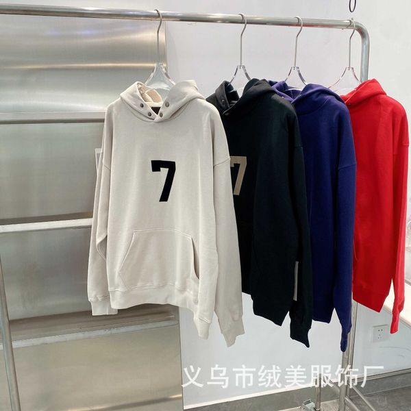 men's hoody fashion fog designer esenti fe season 7 main line 7 red hooded sweater coat autumn sweatshirt oversize cotton casual brand, Black
men's hoody fashion fog designer esenti fe season 7 main line 7 red hooded sweater coat autumn sweatshirt oversize cotton casual brand, Black