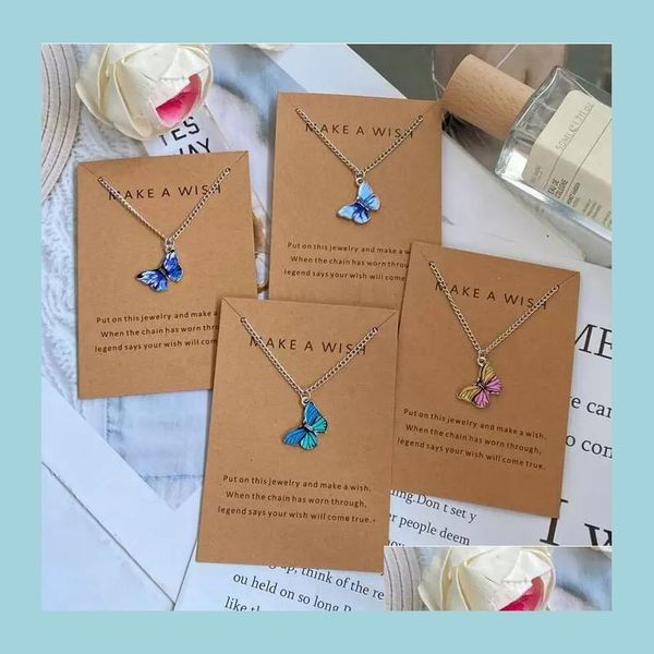 pendant necklaces butterfly pendant necklace gold sier chain for birthday wedding gift bobo animal necklaces jewelry with paper card dhnjw, Silver
pendant necklaces butterfly pendant necklace gold sier chain for birthday wedding gift bobo animal necklaces jewelry with paper card dhnjw, Silver