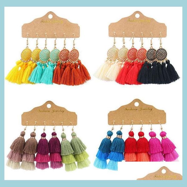dangle chandelier 3 pairs/set bohemian dangle tassel earrings lady fashion ethnic style earring mticolors for women girls drop del dhutg, Silver
dangle chandelier 3 pairs/set bohemian dangle tassel earrings lady fashion ethnic style earring mticolors for women girls drop del dhutg, Silver