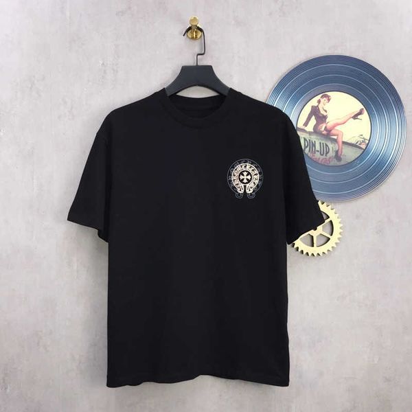 ins summer fashion brand crowe double sanskrit print short sleeve t-shirt men's and women's ch loose casual cotton half, White;black
ins summer fashion brand crowe double sanskrit print short sleeve t-shirt men's and women's ch loose casual cotton half, White;black