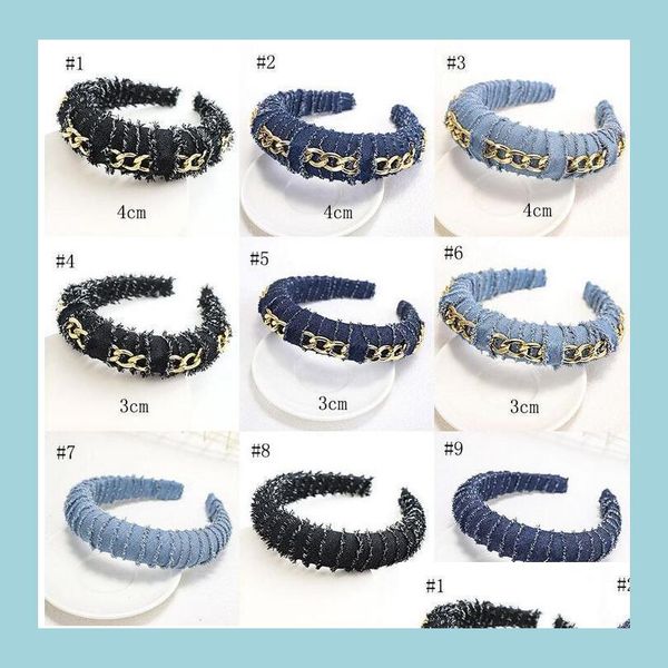 headbands women wide jean fabric hair bands jewelry 9 styles fashion creative sponge denim headband hoop headwear for girls dhs fast dh6al, Silver
headbands women wide jean fabric hair bands jewelry 9 styles fashion creative sponge denim headband hoop headwear for girls dhs fast dh6al, Silver