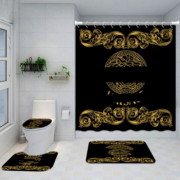 new arrivals baroque pattern polyester shower curtains set gold non-slip toilet set mat set waterproof bathroom accessories bath curtain 4pc
new arrivals baroque pattern polyester shower curtains set gold non-slip toilet set mat set waterproof bathroom accessories bath curtain 4pc