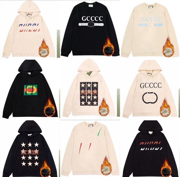 mens designers fleece hoodies men designer hoodie warm winter long sleeve hooded pullover clothes sweatshirts jumper couples men's clot, Black
mens designers fleece hoodies men designer hoodie warm winter long sleeve hooded pullover clothes sweatshirts jumper couples men's clot, Black
