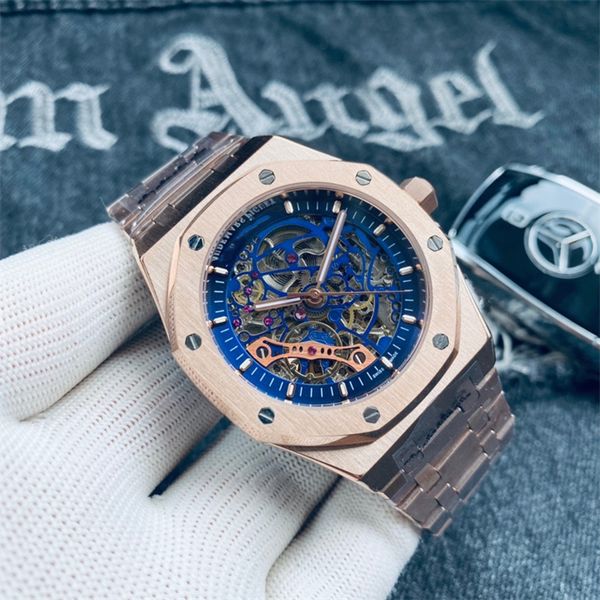 montre de luxe mens watches 41x11mm automatic mechanical movement steel case luxury watch wristwatches, Slivery;brown
montre de luxe mens watches 41x11mm automatic mechanical movement steel case luxury watch wristwatches, Slivery;brown