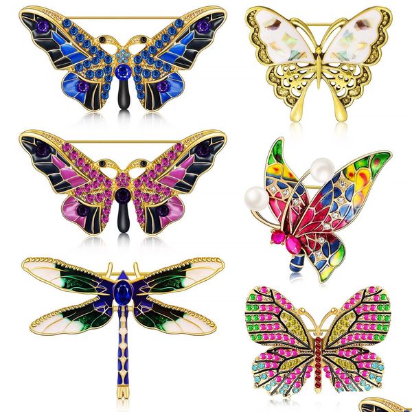 pins brooches pins dragonfly butterfly brooch enamel insect pin rhinestone for women faux crystal diamond lapel clip broach otokm, Gray
pins brooches pins dragonfly butterfly brooch enamel insect pin rhinestone for women faux crystal diamond lapel clip broach otokm, Gray