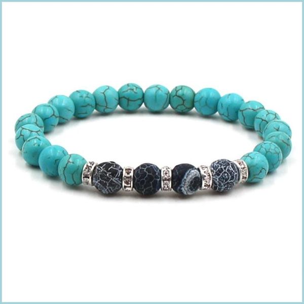 beaded turquoise stone bracelet tiger eye white agate natural bead luxury jewelry men beaded bracelets drop delivery dhitm, Black
beaded turquoise stone bracelet tiger eye white agate natural bead luxury jewelry men beaded bracelets drop delivery dhitm, Black
