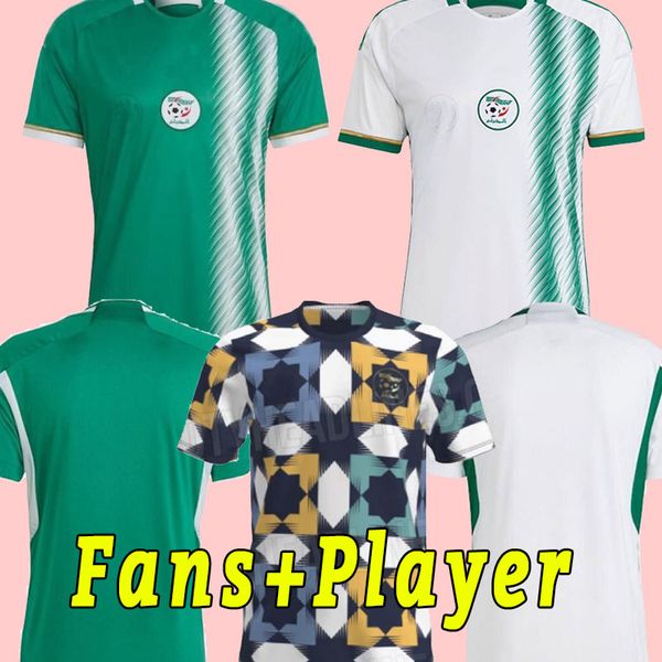 2022 2023 soccer jerseys fans player version algerie home white away green mahrez feghouli bennacer atal 22 23 algeria football kits shirt m, Black;yellow
2022 2023 soccer jerseys fans player version algerie home white away green mahrez feghouli bennacer atal 22 23 algeria football kits shirt m, Black;yellow
