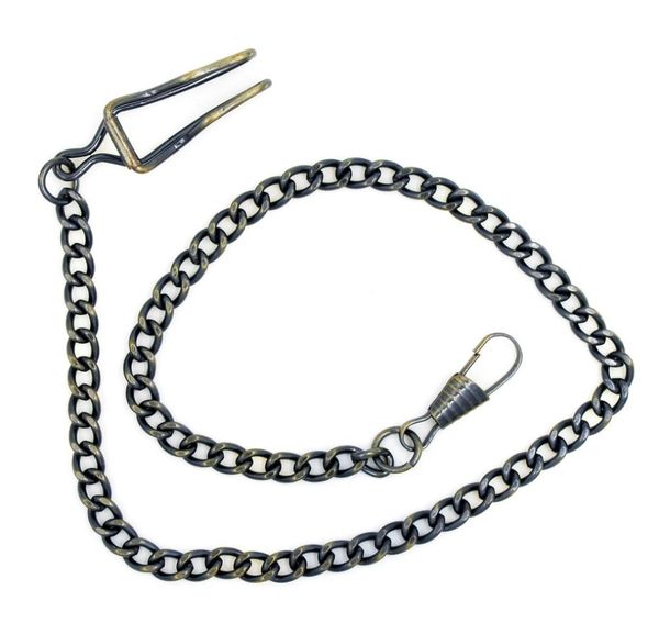 10pcs a lot 34cm new classic black plated pocket watch chain belt accessories pendant chains b0052101343, Bronze;slivery
10pcs a lot 34cm new classic black plated pocket watch chain belt accessories pendant chains b0052101343, Bronze;slivery