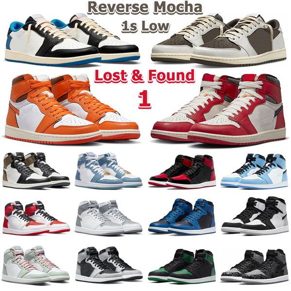 1 low og basketball shoes 1s high men women dark reverse mocha lost and found starfish taxi patent bred university blue denim mens trainers
1 low og basketball shoes 1s high men women dark reverse mocha lost and found starfish taxi patent bred university blue denim mens trainers