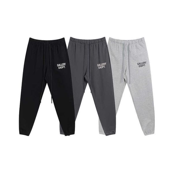 pants trendy glleryes designer brand dept gary basic letter printed drawstring casual men's women's pure cotton terry, Black
pants trendy glleryes designer brand dept gary basic letter printed drawstring casual men's women's pure cotton terry, Black