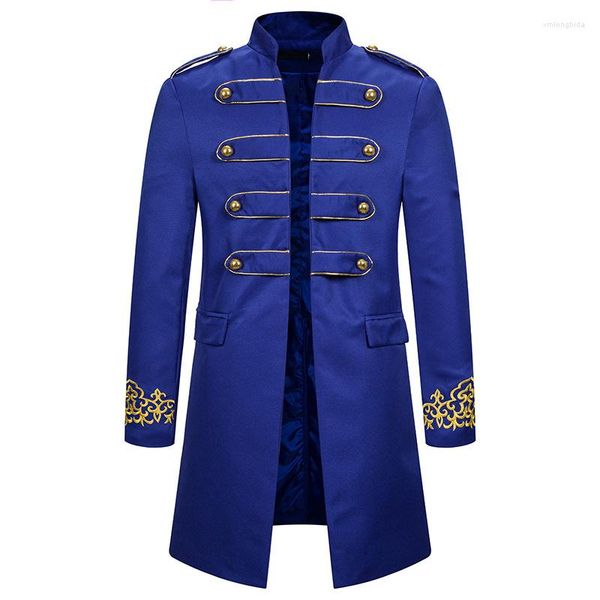 men's trench coats men military epaulettes embroidery trenchcoat male stand up collar steampunk windbreaker costumes gabardina, Tan;black
men's trench coats men military epaulettes embroidery trenchcoat male stand up collar steampunk windbreaker costumes gabardina, Tan;black