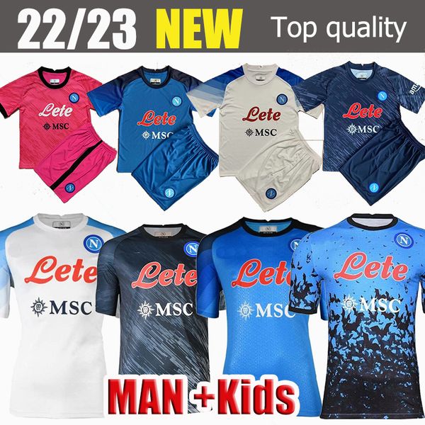 22 23 napoli soccer jerseys men kit kids sets maglia naples 2022 2023 kvaratskhelia zielinski maradona min jae football shirt t osimhen loza, Black;yellow
22 23 napoli soccer jerseys men kit kids sets maglia naples 2022 2023 kvaratskhelia zielinski maradona min jae football shirt t osimhen loza, Black;yellow