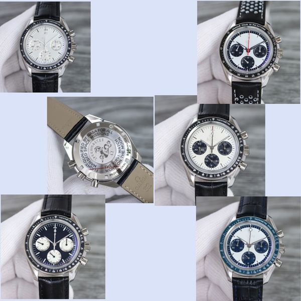 om montre de luxe mens watches 42mm 7750 chronograph mechanical movement fine steel watchcase luxury watch wristwatches waterproof, Slivery;brown
om montre de luxe mens watches 42mm 7750 chronograph mechanical movement fine steel watchcase luxury watch wristwatches waterproof, Slivery;brown