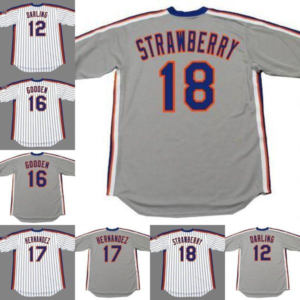 custom college new york 12 ron darling 16 dwight gooden 17 keith hernandez 18 strawberry 20 howard johnson 26 dave kingman baseball jersey, Black
custom college new york 12 ron darling 16 dwight gooden 17 keith hernandez 18 strawberry 20 howard johnson 26 dave kingman baseball jersey, Black