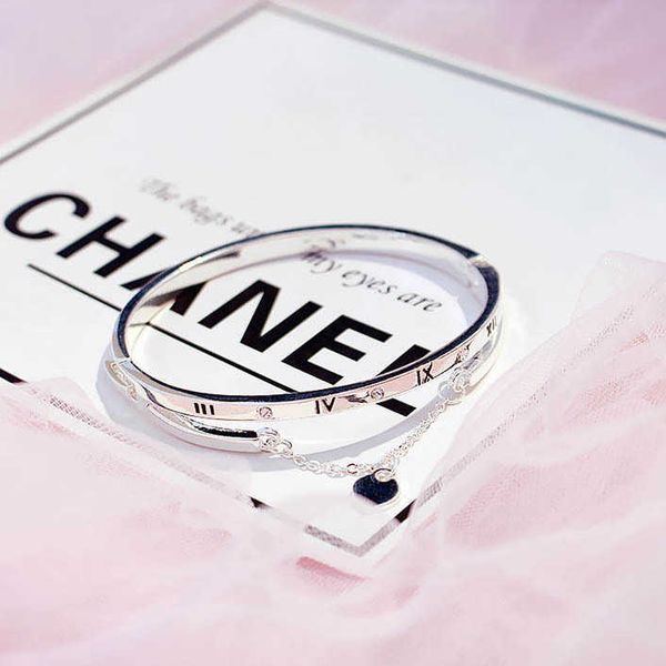 wholesale rose gold stainless steel bracelets bangles 525245 female heart forever love brand charm bracelet for women famous jewelry, Golden;silver
wholesale rose gold stainless steel bracelets bangles 525245 female heart forever love brand charm bracelet for women famous jewelry, Golden;silver