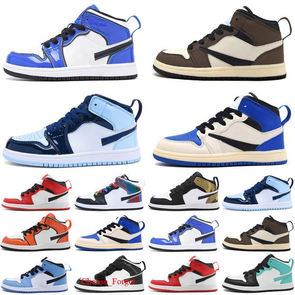 1 basketball kids shoes boy girl shoes game royal obsidian chicago bred sneakers 20-35, Black
1 basketball kids shoes boy girl shoes game royal obsidian chicago bred sneakers 20-35, Black