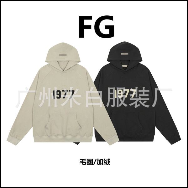 men's hoody fashion fog designer esenti 22ssfg hooded flocking number 1977 printed terry sweater autumn and winter men women sweatshirt, Black
men's hoody fashion fog designer esenti 22ssfg hooded flocking number 1977 printed terry sweater autumn and winter men women sweatshirt, Black