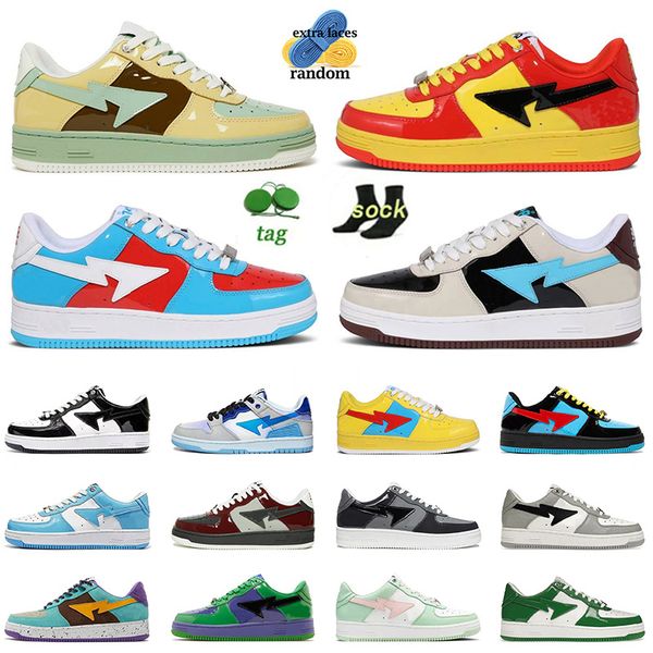 men women authentic og bapestas patent running shoes designer low plate-forme sneakers balck white thor rocket raccoon hulk platform off tra
men women authentic og bapestas patent running shoes designer low plate-forme sneakers balck white thor rocket raccoon hulk platform off tra