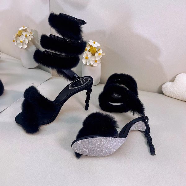 rene caovilla margo leather and fur heels sandals rhinestone embellished snake stiletto heel sandals luxury designers ankle wraparound shoe
rene caovilla margo leather and fur heels sandals rhinestone embellished snake stiletto heel sandals luxury designers ankle wraparound shoe