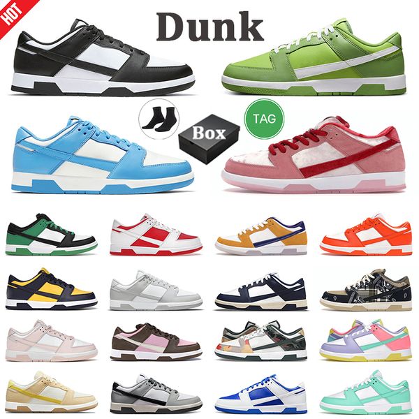 with box men women dunks low running shoes white black valentine's day pink team green apple orange paisley mens trainer sneakers
with box men women dunks low running shoes white black valentine's day pink team green apple orange paisley mens trainer sneakers