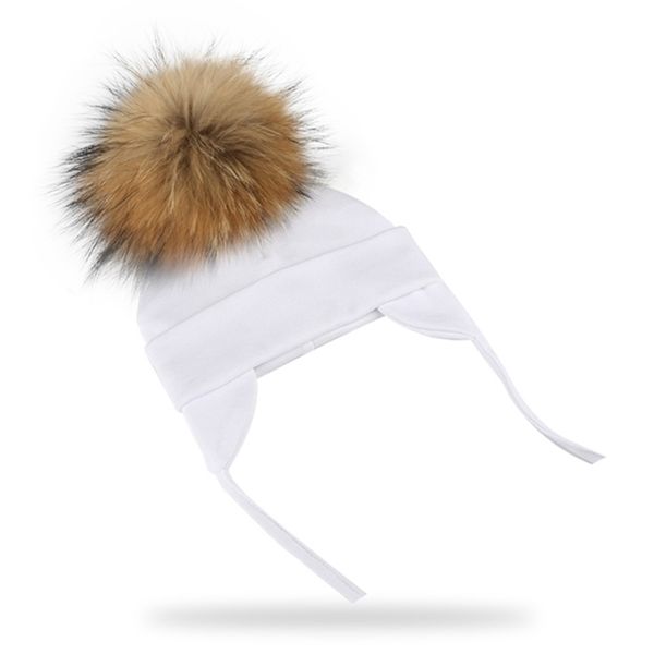 caps hats beanieskull autumn winter natural raccoon pompom cotton cap for born earflap baby hat with real pompon kids bonnet 221107, Yellow
caps hats beanieskull autumn winter natural raccoon pompom cotton cap for born earflap baby hat with real pompon kids bonnet 221107, Yellow