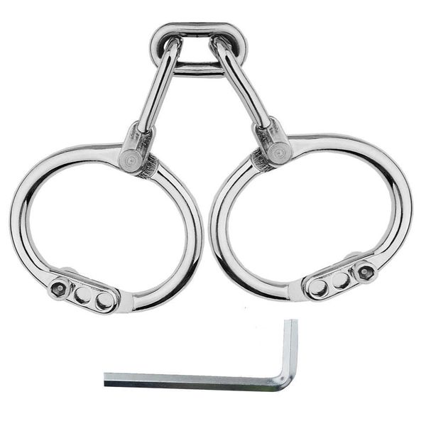 massage toy lehard metal alloy fun handcuffs are adjustable. men women can use to bind lift adjustable hs
massage toy lehard metal alloy fun handcuffs are adjustable. men women can use to bind lift adjustable hs