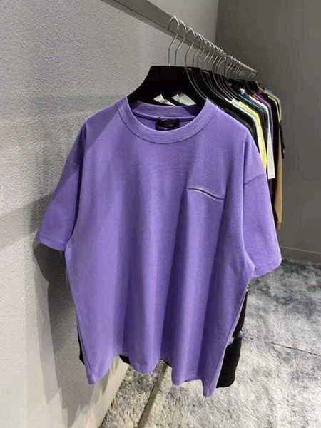 fashion brand designer t shirt letter embroidery short sleeve paris men and women short sleeve purple balanciagas, White;black
fashion brand designer t shirt letter embroidery short sleeve paris men and women short sleeve purple balanciagas, White;black