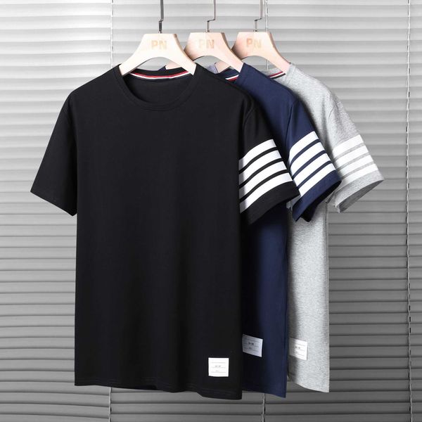 mens womens summer t shirt thoms brownns designers shirts b short sleeve men's -shirt stripe loose cotton men luxury shirt loose, White;black
mens womens summer t shirt thoms brownns designers shirts b short sleeve men's -shirt stripe loose cotton men luxury shirt loose, White;black