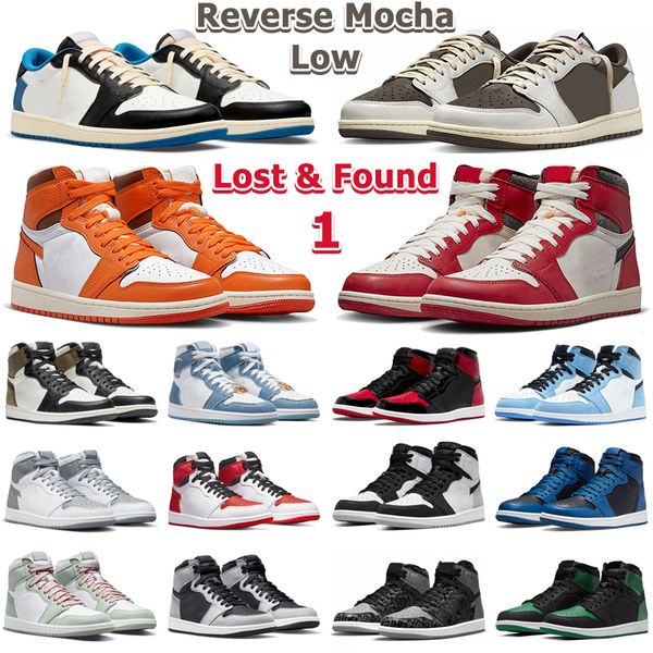 1 high og basketball shoes men women 1s dark reverse mocha lost and found starfish taxi patent bred black white denim mens trainers outdoor
1 high og basketball shoes men women 1s dark reverse mocha lost and found starfish taxi patent bred black white denim mens trainers outdoor