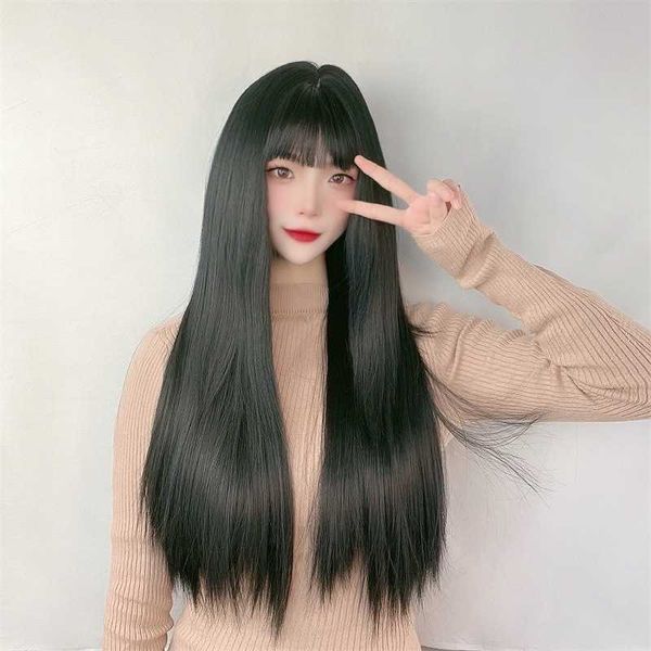 hair lace wigs wig cartoon bangs black long straight hair shave temperament chemical fiber headgear female product recommendation
hair lace wigs wig cartoon bangs black long straight hair shave temperament chemical fiber headgear female product recommendation