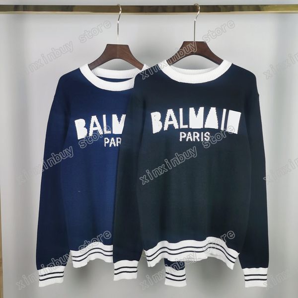 xinxinbuy men designer hoodie sweater letter jacquard print paris cotton women black grey blue s-3xl, Black;brown
xinxinbuy men designer hoodie sweater letter jacquard print paris cotton women black grey blue s-3xl, Black;brown