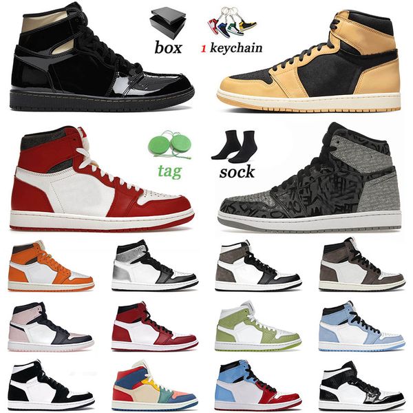 jumpman 1 1s men basketball shoes black gold heirloom pollen black white university blue starfish denim jorden1s sneakers trainers with box
jumpman 1 1s men basketball shoes black gold heirloom pollen black white university blue starfish denim jorden1s sneakers trainers with box