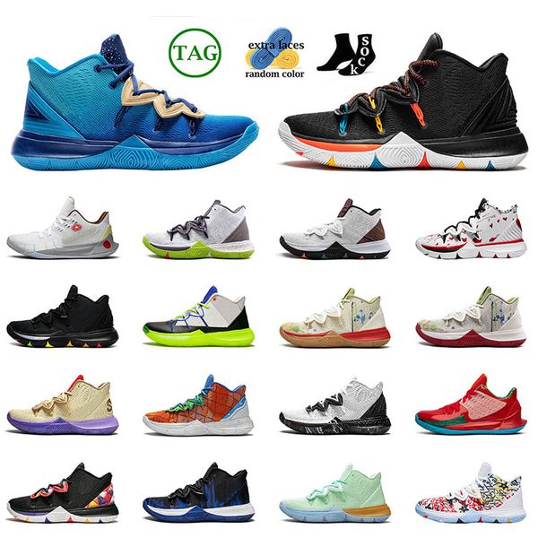wholesale mens kyries 5 basketball shoes fashion designer embroidered splatters oreo hero womens sneakers mr. krabs pineapple house orions b
wholesale mens kyries 5 basketball shoes fashion designer embroidered splatters oreo hero womens sneakers mr. krabs pineapple house orions b