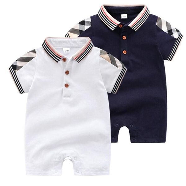 baby romper infant boys plaid lapel short sleeve jumpsuits newborn kids diaper summer new baby boy cotton climb clothes298v, Blue
baby romper infant boys plaid lapel short sleeve jumpsuits newborn kids diaper summer new baby boy cotton climb clothes298v, Blue