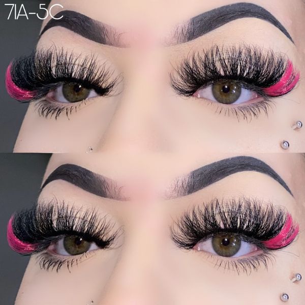 3d mink eyelash color fake lashes natural long 25mm colored lash eyelashes party makeup colorful false eye lashes 10 pairs
3d mink eyelash color fake lashes natural long 25mm colored lash eyelashes party makeup colorful false eye lashes 10 pairs