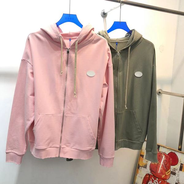 hoodies hooded jackets casual cotton men women 1 zipper hoodies, Black;brown