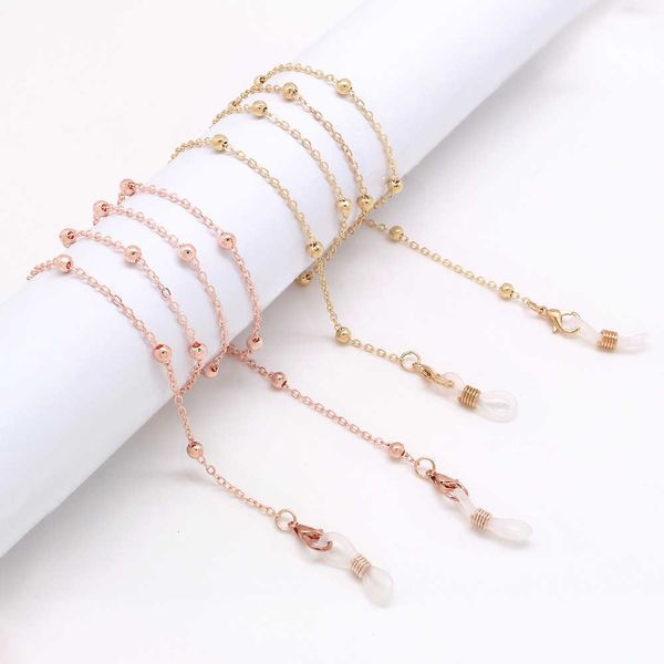jewelry fashion simple metal bead glasses chain neck hanger anti dropping glasses rope glasses mask chain
jewelry fashion simple metal bead glasses chain neck hanger anti dropping glasses rope glasses mask chain