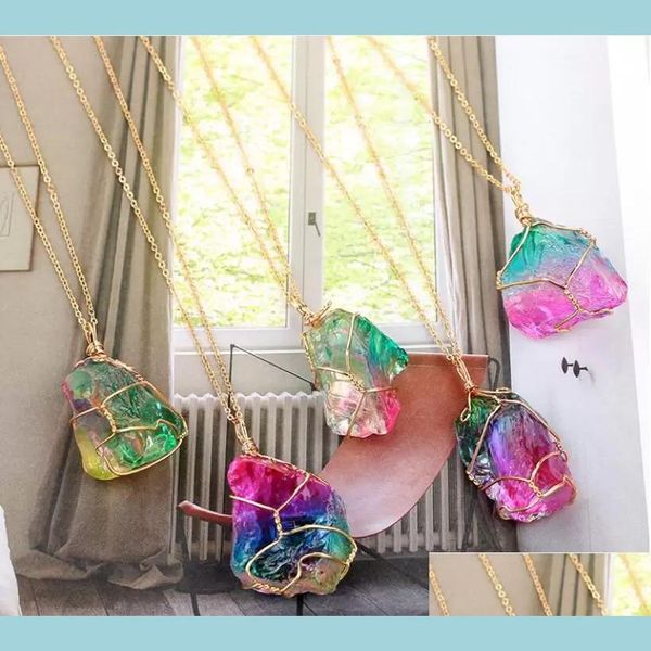 pendant necklaces colorsf natural stone necklace winding crystal pendant transparent mticolor chain necklaces jewelry for women drop dhb4t, Silver
pendant necklaces colorsf natural stone necklace winding crystal pendant transparent mticolor chain necklaces jewelry for women drop dhb4t, Silver