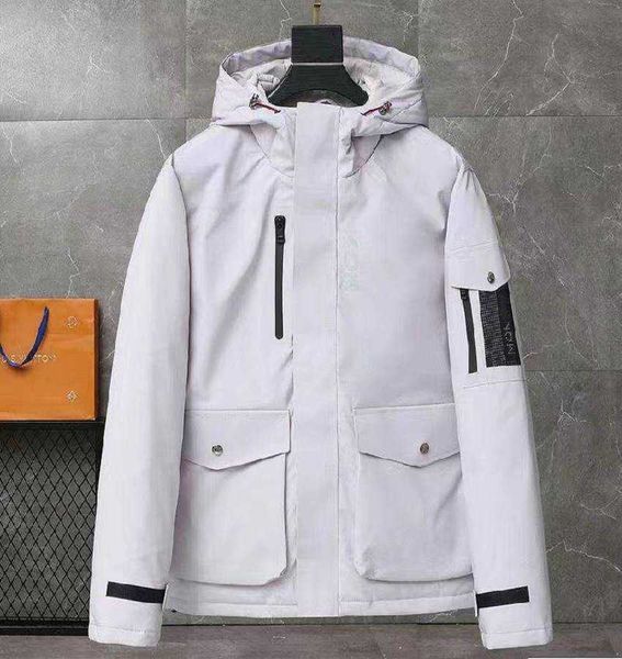 fashion brand designer down jackets monclair winter letter printed warm men's casual hooded coat white, Black
fashion brand designer down jackets monclair winter letter printed warm men's casual hooded coat white, Black