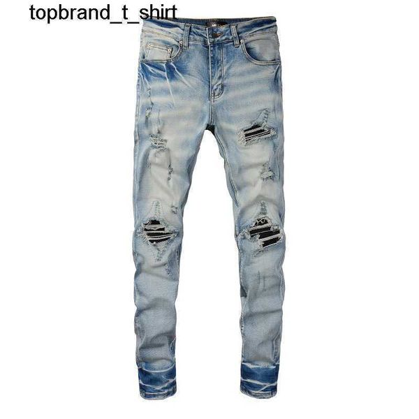 men's jeans new designer amirs casual worn worn washed splash color painting slim jeans pants men's, Blue
men's jeans new designer amirs casual worn worn washed splash color painting slim jeans pants men's, Blue