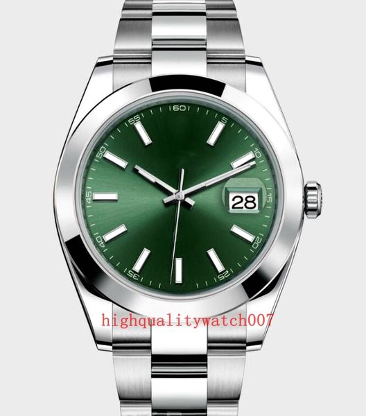 classic series men's wristwatches 41mm green dial 126301 126300 126303 automatic mechanical two tone gold stainless steel bracelet men, Slivery;brown
classic series men's wristwatches 41mm green dial 126301 126300 126303 automatic mechanical two tone gold stainless steel bracelet men, Slivery;brown