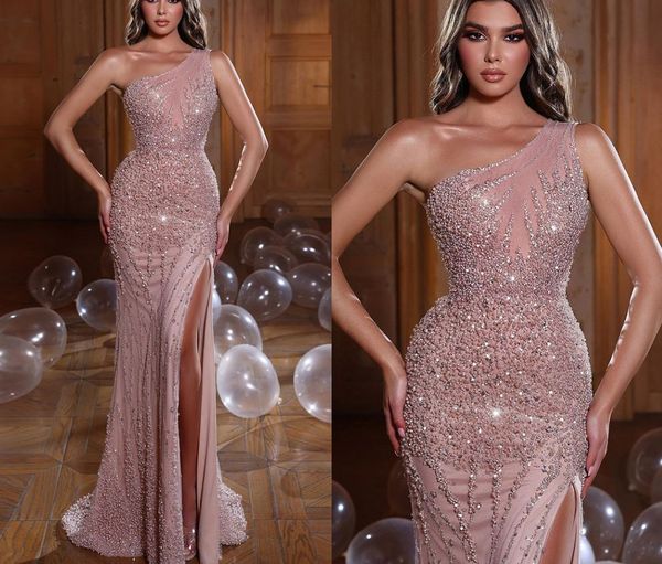 mermaid women prom party dress 2023 luxury rose pink one shoulder slit sequin beads evening formal gowns arabic robes de soiree vestidos fie, Black
mermaid women prom party dress 2023 luxury rose pink one shoulder slit sequin beads evening formal gowns arabic robes de soiree vestidos fie, Black