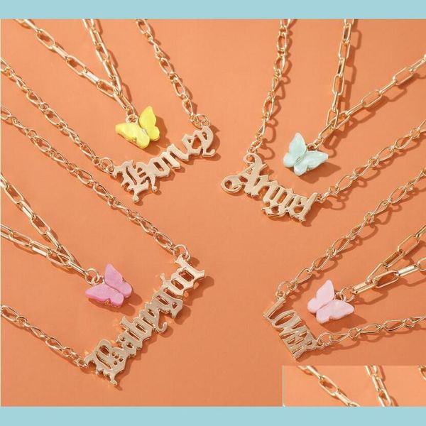 pendant necklaces sweet layered necklace girls acrylic butterfly double layer letter alphabet angel honey pendant jewelry gift for w dhdw7, Silver
pendant necklaces sweet layered necklace girls acrylic butterfly double layer letter alphabet angel honey pendant jewelry gift for w dhdw7, Silver