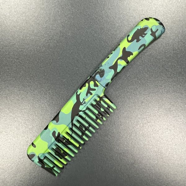 other fashion accessoriesergonomic double rubber handle plastic handle shaping sideburns cleaning hair barber comb knife comb blade, Silver
other fashion accessoriesergonomic double rubber handle plastic handle shaping sideburns cleaning hair barber comb knife comb blade, Silver